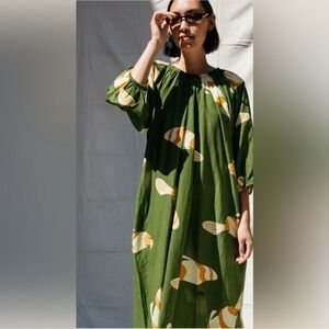 Nikki Chasin Ballad Fish Dress Silk Blend